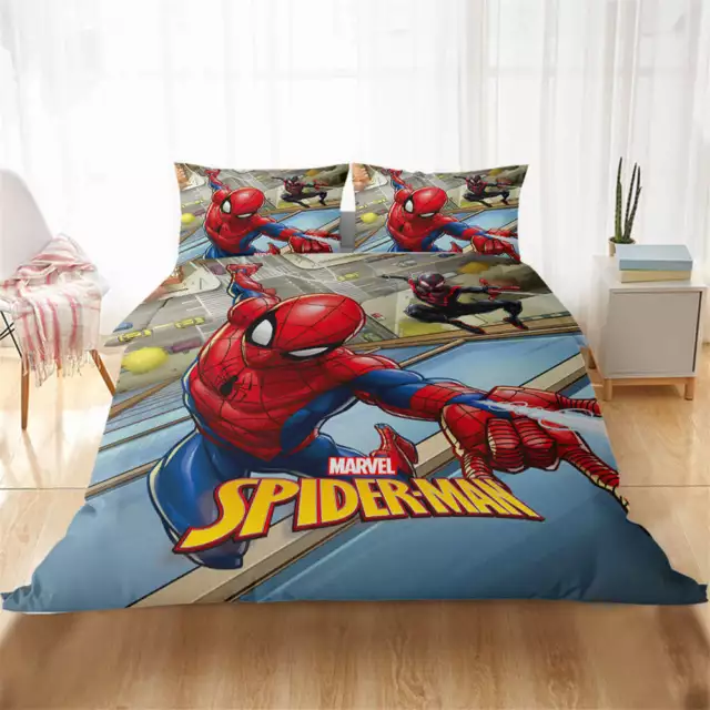 Great Super Weird Spider-Man 3D Quilt Duvet Doona Cover Set Pillow case Print