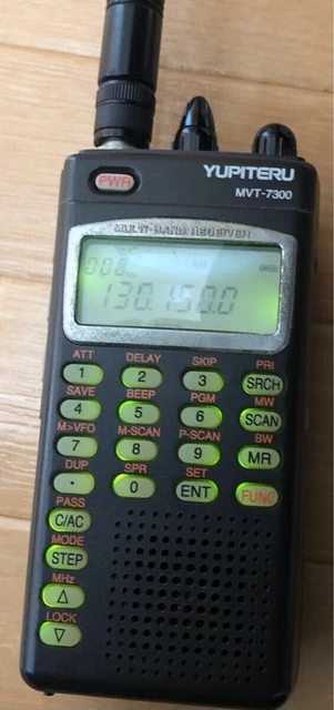 Yupiteru MVT-7300 Scanner Radio a banda larga FM AM WFM SSB Modalità portatile