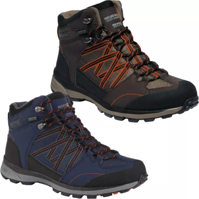 Regatta Mens Samaris II Waterproof Outdoor Walking Hiking Ankle Boots