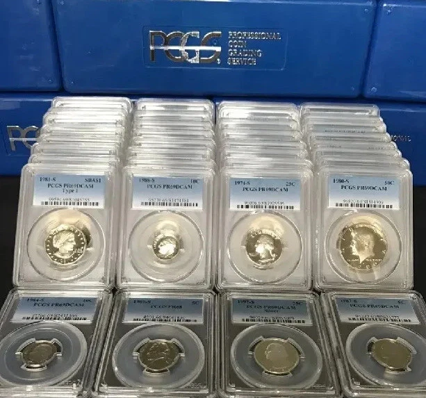 ✯ ESTATE SALE! ✯ PCGS Slabbed GRADED U.S. Proof Coin Hoard ✯ 1 SLAB LOT + BONUS