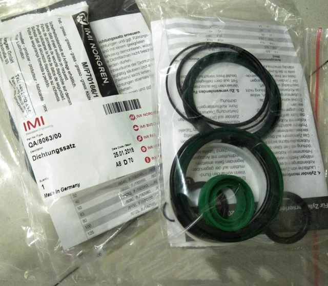 1 PC NEW  IMI NORGREN  QA/8063/00   Cylinder Repair Kit Seals#B94U     CL