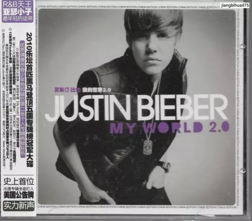 Justin Bieber My World 2.0 CD MUSIC ALBUM DISC EXCELLENT RARE AU STOCK