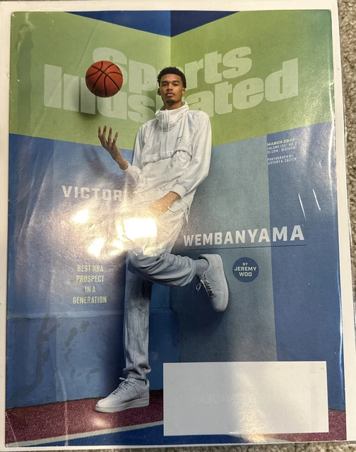 SPORTS ILLUSTRATED MARCH 2023 Victor Wembanyama Magazine FIRST COVER EUR 9,13 PicClick FR