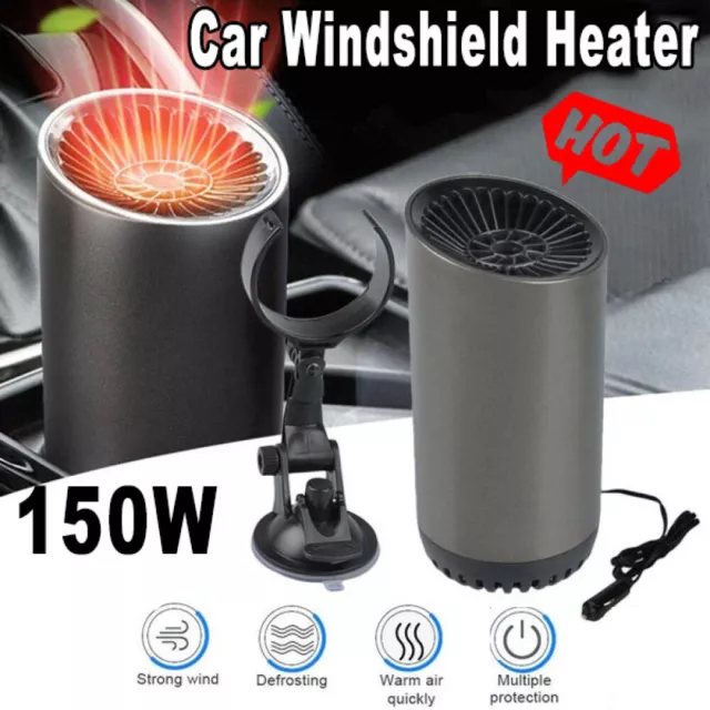 12V 800W Portable Car Truck Heater Heating Cooling Fan Defroster Demister  Well