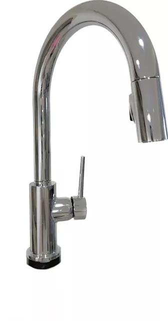 Delta Trinsic 9159T-DST Single Handle Pull-Down Kitchen Faucet - Chrome...