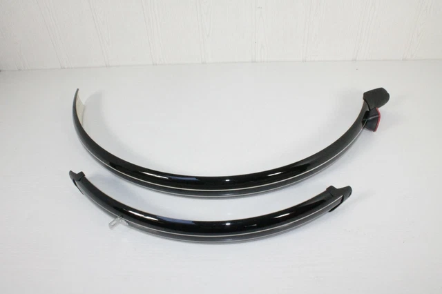 SKS  Schutzblech Set 28" schwarz  glanz Optik  leicht 60  mm  ohne Streben