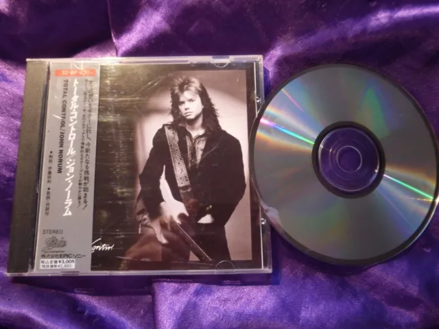 John Norum  Total control CD Japon avec OBI et 1 titre bonus Europe