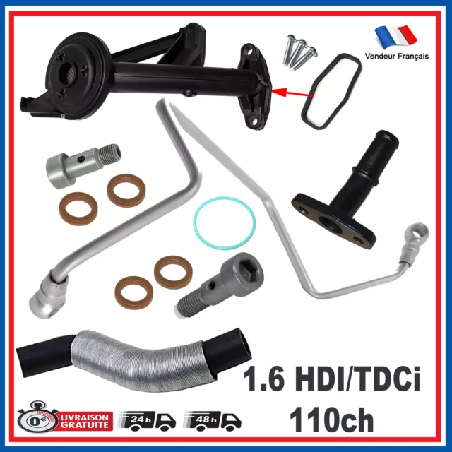 Kit Da Montaggio Su Turbo per 1.6 HDI 110 Idem 0379.68 0381.27 0381.26 1018.66