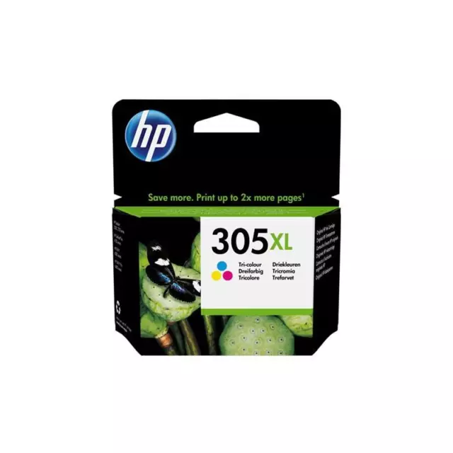 Cartuccia Hp 305Xl Colore Originale 3Ym63Ae Per Hp Deskjet 2710,2720,2724 Envy 6