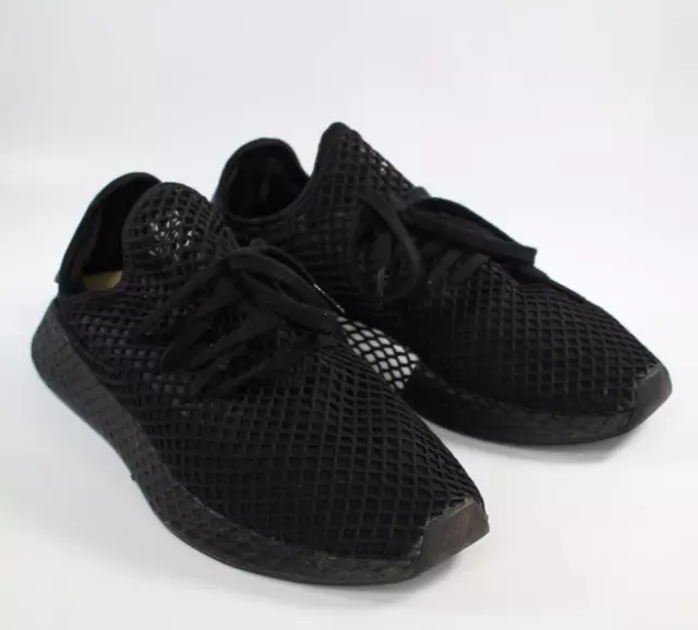 ADIDAS DEERUPT RUNNER Black Trainers Mens Size UK 10 34.95 PicClick UK