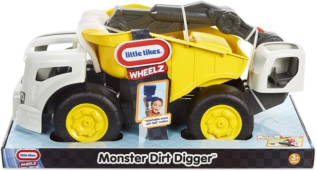Little tikes dirt digger plow & shop wrecking ball