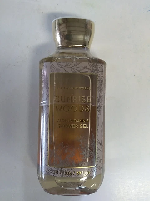 Bath & and Body Works Sunrise Woods Shower Gel Body Wash 10oz Fresh Warm Scent