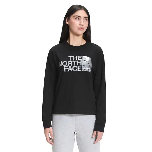 MSRP $40 The North Face Women's Recycled Expedition Graphic Top Black Size XS