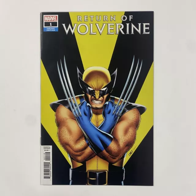 Return of Wolverine #1 1:50 Cassaday Incentive Variante Edition 2018