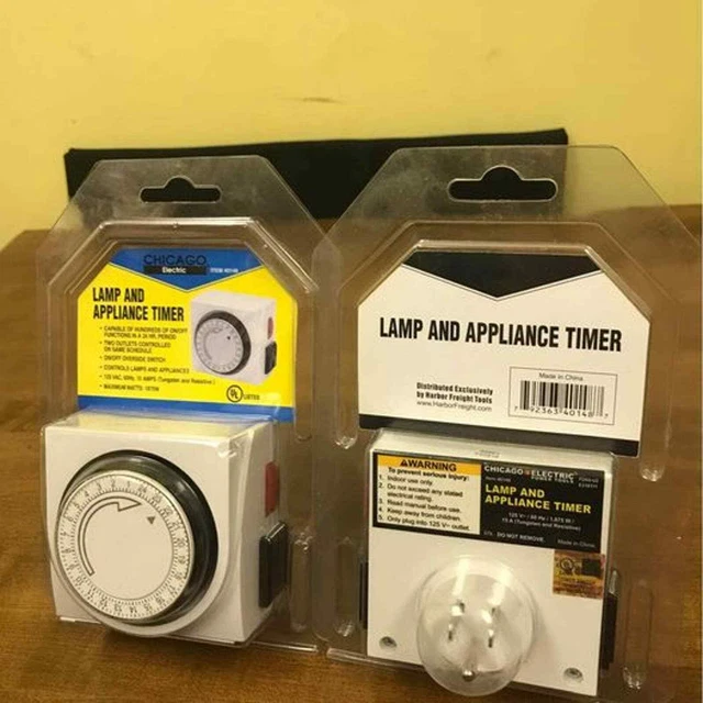 Chicago Electric Lamp and Appliance Timers New