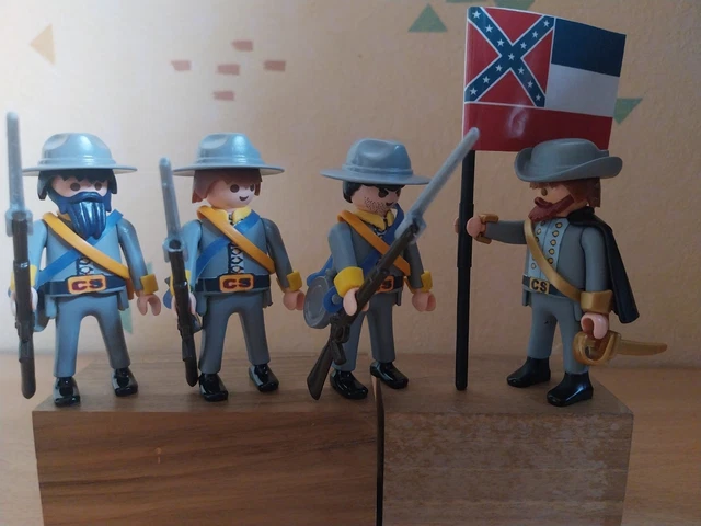 Playmobil western sudiste régiment d'infanterie du Texas | eBay