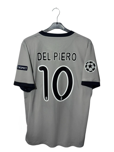 NIKE JUVENTUS 2009-2010 Away Ucl Del Piero #10 Jersey Camiseta