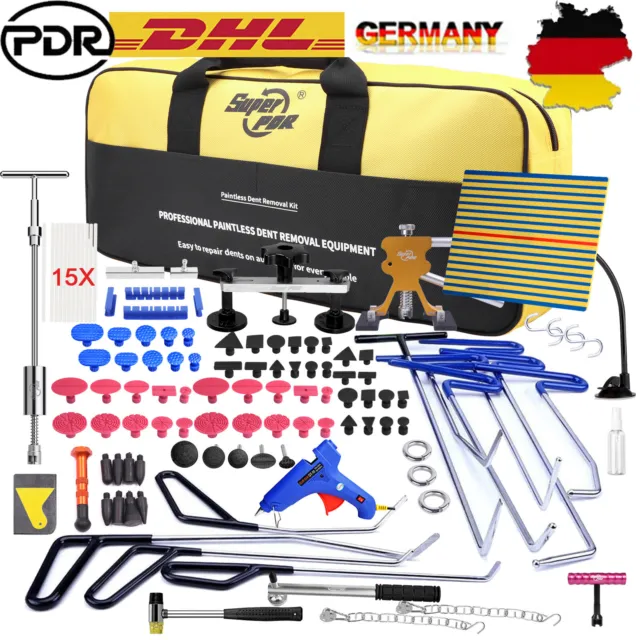 PDR 72x Ausbeulwerkzeug Auto Dellen Reparatur Set Dellenlifter Ausbeul  Werkzeug