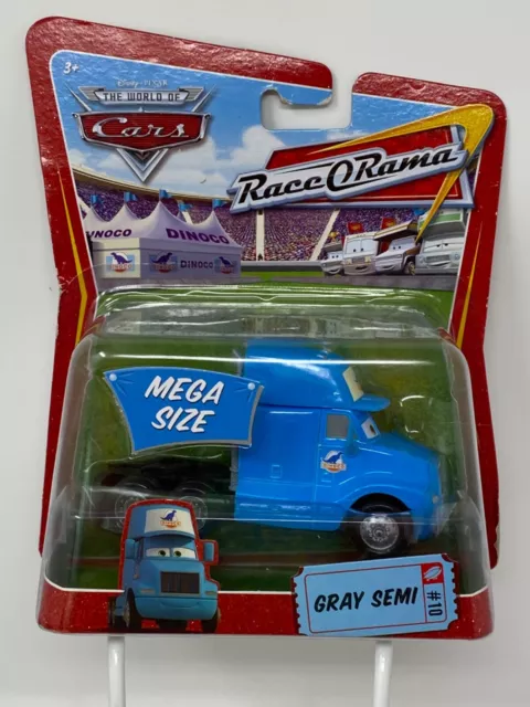 Disney Pixar Cars Dinoco Gray Semi Truck Cab Deluxe Mega Size