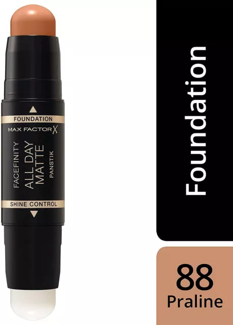 Max Factor Fond De Teint Stick Creme Duo 88 Praline Val 15€