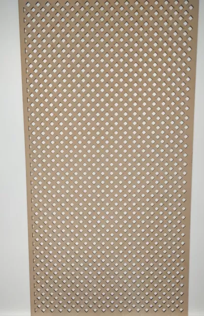 Armoire de radiateur criblage décoratif perforé 3,4 & 6 mm d'épaisseur MDF découpe laser D7