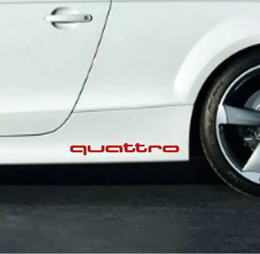 STICKER QUATTRO FOR Audi sticker decal RS S line S3 S4 S5 S6 S7 S8
