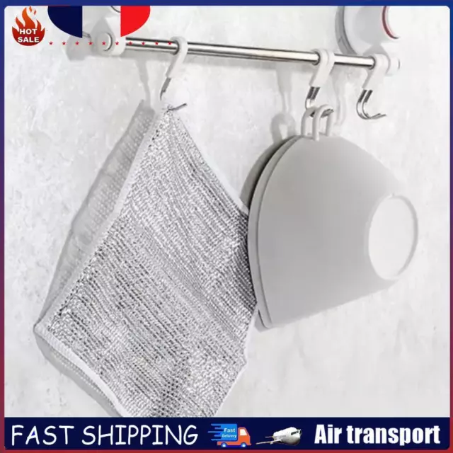 Multipurpose Scrubbing Wire Dishwashing Rags Non-Scratch Cleaning Cloth(30PCS )