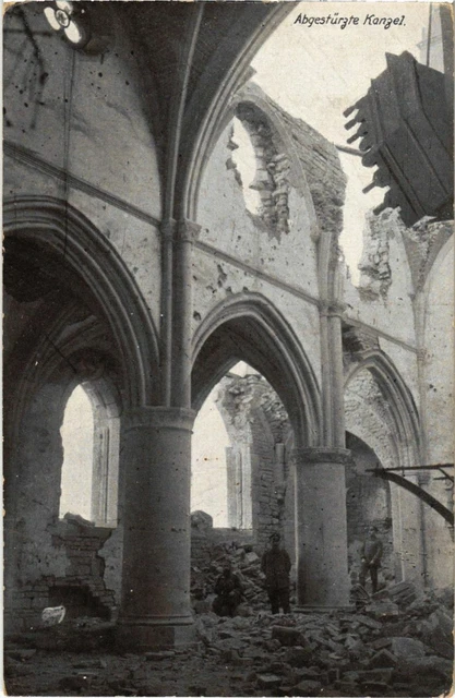 CPA Rouvres - Vor Verdun - L'Eglise - Kirche - Ruines (1036858)