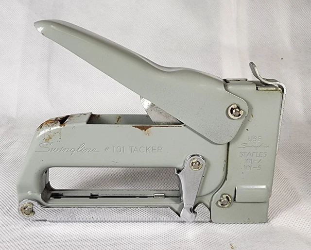 VINTAGE SWINGLINE LIGHT Duty Staple Gun 101 Hand Stapler Tacker USA