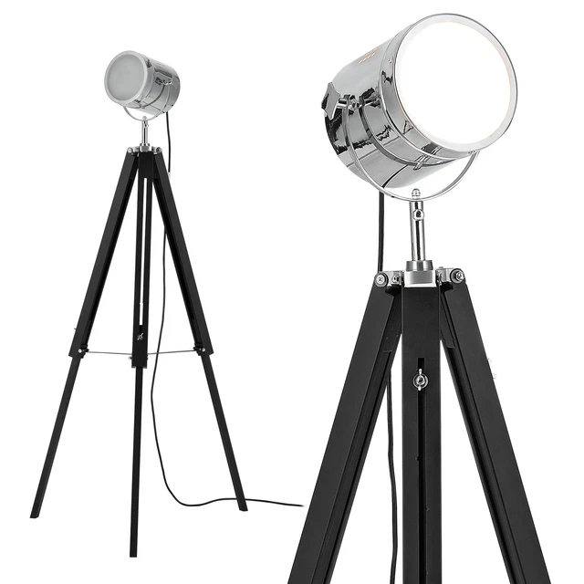 [lux.pro] Studio - Stehleuchte [140 cm] Retro Studio Stehlampe Standleuchte