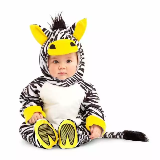 My Other Me Costume da Baby Zebra Animali Bambini Neonati Carnevale Feste Party