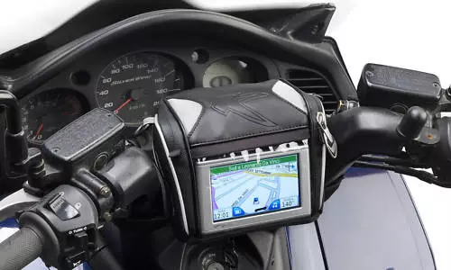 Borsa Portanavigatore Porta Gps Smartphone Honda Pcx Integra Silver Wing Nc 750