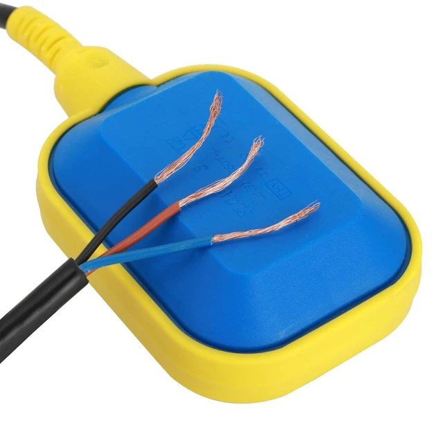 FLOAT SWITCH LIQUID Fluid Water Level Sensor Pump Tank Pond Controller ...