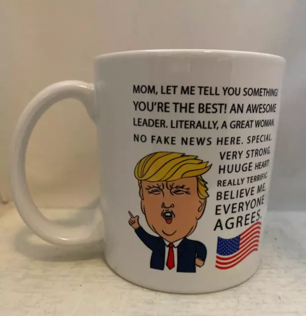 Funny Donald Trump Great Mom Coffee Mug Mommy Special Gift For Mothers Day Cup