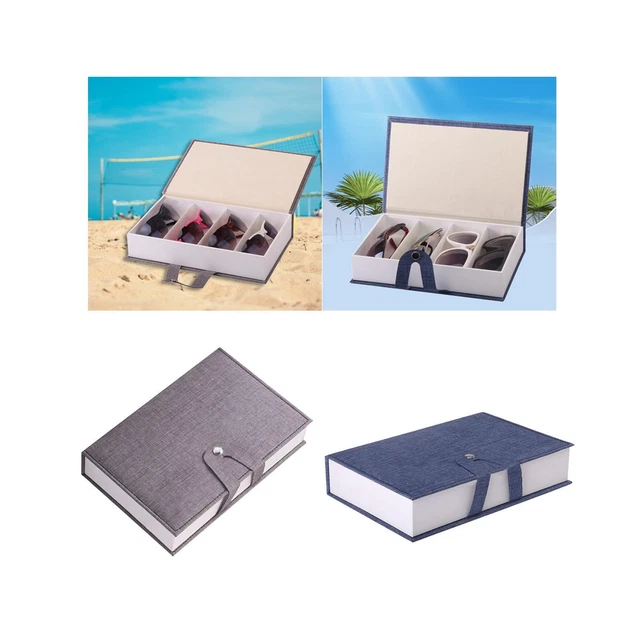 ANKROYU Schubladen Organizer Transparent 5x17,5x26cm - Plastik Tablett Für Büro