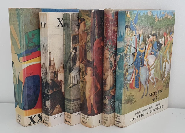 COLLECTION LAGARDE & Michard Moyen Age, XVI°, XVII°, XVIII°, XIX° et XX