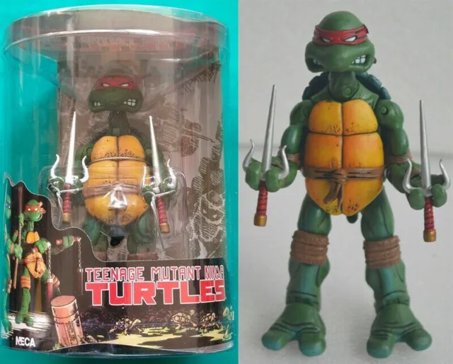 4 PCS NECA Teenage Mutant Ninja Turtles Color Headband Action Figures Model Toys 5