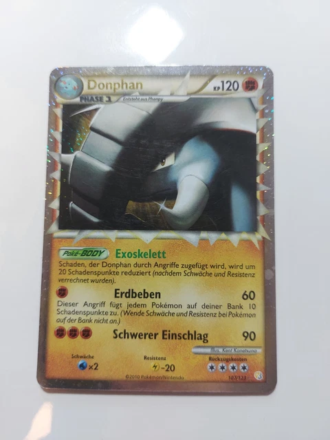 Pokemon Donphan 107/123 Card Pokemon Donphan Classic Collection Card  No.  107/123 Celebrations Series Card List Price