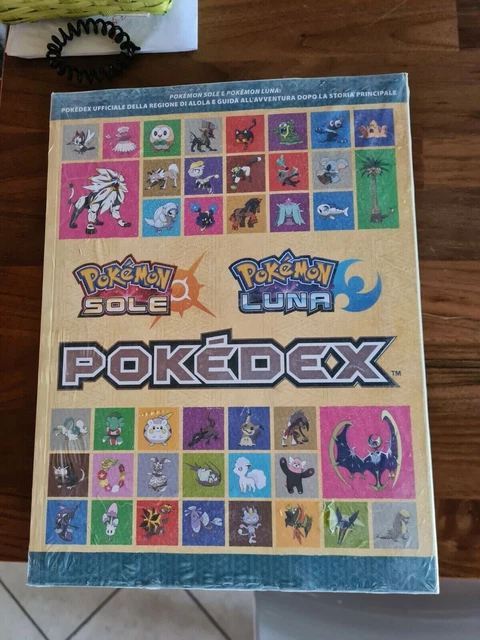 POKÉMON SOLE E LUNA POKéDEX 3DS GUIDA STRATEGICA UFFICIALE ITA ITALIANO NUOVA