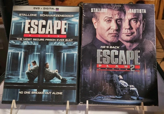 ESCAPE PLAN Escape Plan Hades Dvd Stallone Schwarzenegger EUR