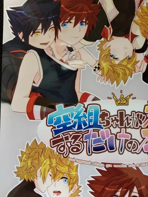 KINGDOM HEARTS doujinshi Vanitas x Ventus x Sora x Roxas (B5 28pages) KH tamaya