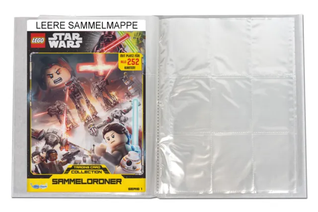 LEGO Star Wars - Serie 1 Trading Cards - Leere Sammelmappe - Deutsch