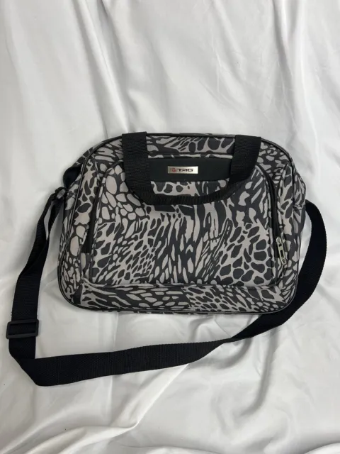 Animal Print  TAG HAUER Small Travel BAG With Shoulder Strap Work School College 3