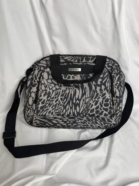 Animal Print  TAG HAUER Small Travel BAG With Shoulder Strap Work School College 3