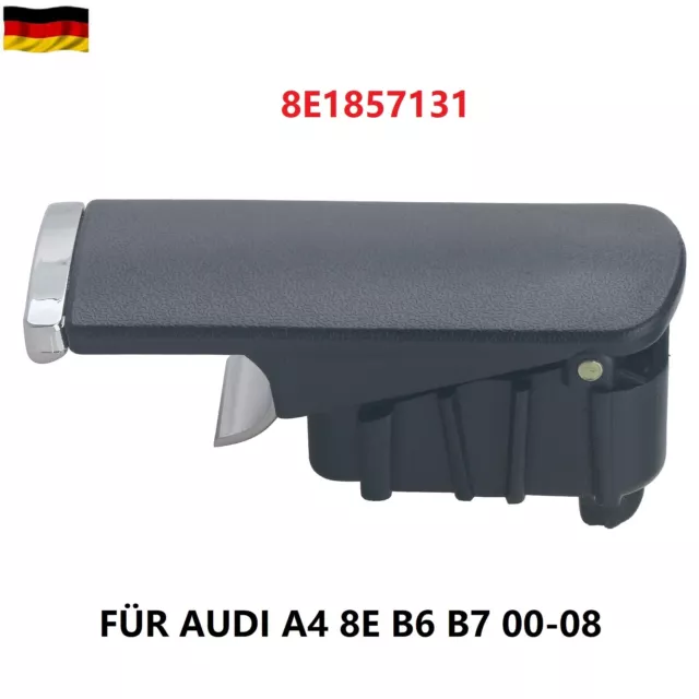 Griff Handschuhfach Versteck Ohne Öffnung Für Audi A4 8E B6 B7 00-08 Schwarz De