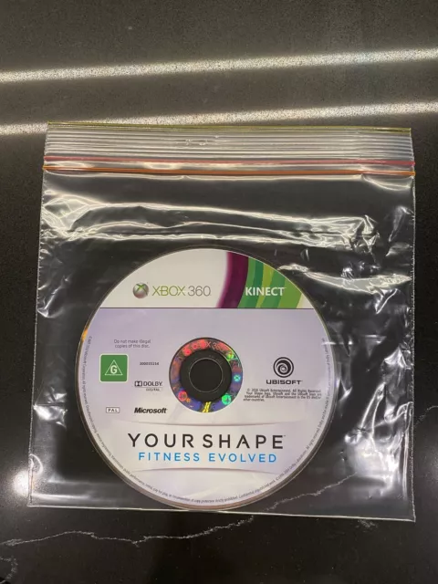 XBOX 360 YOUR Shape Fitness Evolved Kinect Game $10.00 - PicClick AU