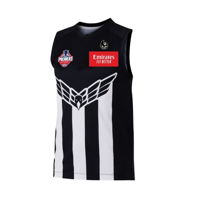 Collingwood Magpies AFL Home Footy Guernsey Football Swoop Jumper Youth Kids Men