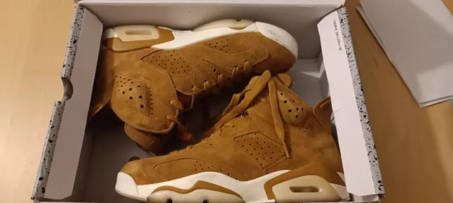 Air Jordan 6 Retro Wheat 384664-705 taille 40 UK 6 US 7 OG BOX