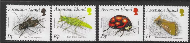 Ascension Sg452/5 1988 Insects Mnh