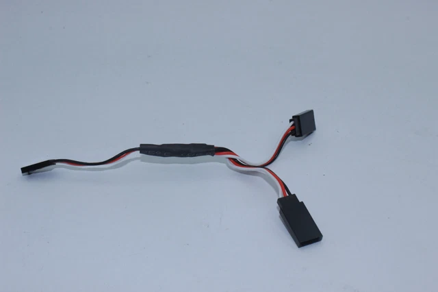 Câble d'extension de servo pour JR/FUTABA - Lot de 5 - Gaine en Câble d'extension de servo pour JR/FUTABA - Lot de 5 - Gaine en